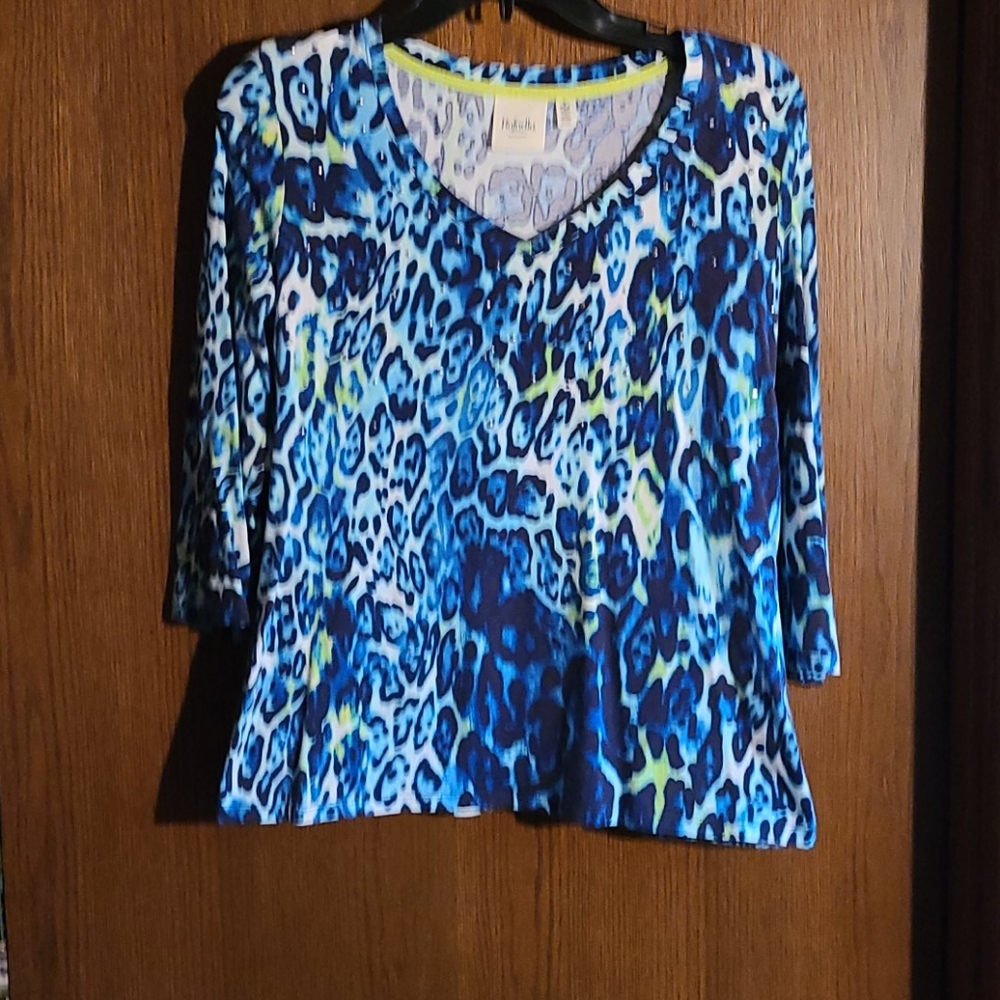 Animal print top